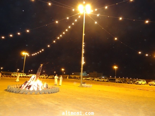 اقام الشيخ عبدالكريم السلامة احتفال بحضور اعيان القبائل بحائل 