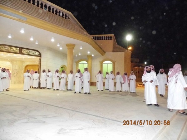 احتفل الشيخ محمد وناصر العبدالله بقارة تمير بأعيان ووجهاء القبائل