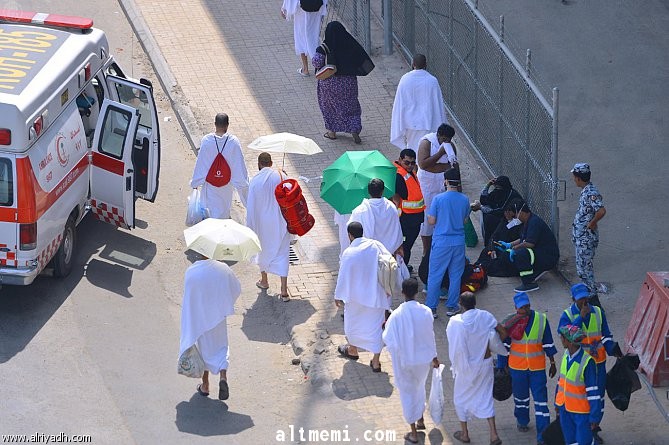 الهلال الأحمر يعالج 674 حالة في المشاعر ويسجل حالة اشتباه بـ «كورونا»