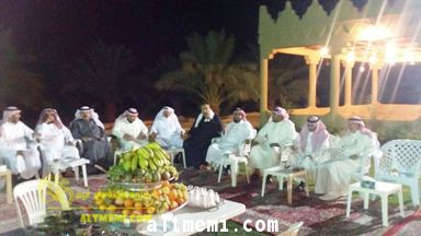 اجتماع ديوانية بني تميم في مدينة ثادق