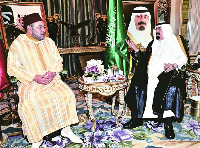 خادم الحرمين يبحث مع ملك المغرب تطورات الأوضاع في الأراضي الفلسطينية