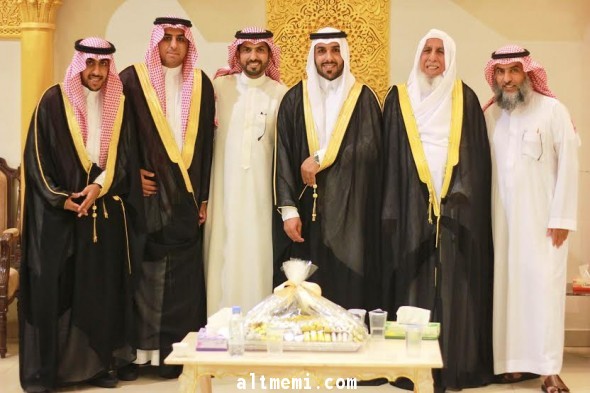 زواج الشاب عبدالعزيز العنقري
